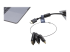 DELTACO Office HDMI-AR1 - Vänster vinkel