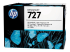 HP 727 - Mattsvart, foto-svart, cyan, magenta, gul, grå - Framsidan