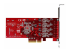 StarTech.com 4-Port USB Type-C PCIe Card, USB-C 10Gb, 4x Controllers, TAA - Tillbaka