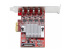 StarTech.com 4-Port USB Type-C PCIe Card, USB-C 10Gb, 4x Controllers, TAA - Framsidan