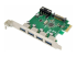 MicroConnect - USB-adapter - Vänster vinkel