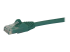 StarTech.com 10m CAT6 Ethernet Cable, 10 Gigabit Snagless RJ45 650MHz 100W PoE Patch Cord, CAT 6 10GbE UTP Network Cable w/Strain Relief, Green, Fluke Tested/Wiring is UL Certified/TIA - Närbild