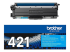 Brother TN-421C - Cyan - Framsidan