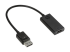 HP - Videokort - DisplayPort hane till HDMI hona - Vänster vinkel