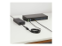StarTech.com 16-Port Industrial USB 5Gbps Hub with Power Adapter, Metal Enclosure, Mountable, ESD Protection, Terminal Block Power, USB Charging, Dual-Host Switch - Vänster vinkel