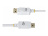 StarTech.com 6ft White VESA Certified DisplayPort 1.2 Cable with Latches - Närbild