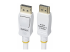 StarTech.com 6ft White VESA Certified DisplayPort 1.2 Cable with Latches - Höger vinkel