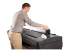 HP DesignJet Z6dr PostScript - Höger vinkel