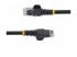 StarTech.com 100ft CAT6 Ethernet Cable, 10 Gigabit Snagless RJ45 650MHz 100W PoE Patch Cord, CAT 6 10GbE UTP Network Cable w/Strain Relief, Black, Wiring is UL Certified/TIA - Framsidan
