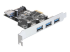 DeLock PCI Express Card > 3 x external + 1 x internal USB 3.0 - 