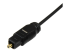 StarTech.com 15 ft Thin Toslink Digital Optical SPDIF Audio Cable - Närbild
