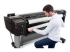 HP DesignJet T1700 - storformatsskrivare - Framsidan