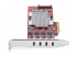 StarTech.com 4-Port USB Type-C PCIe Card, USB-C 10Gb, 4x Controllers, TAA - Framsidan