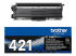 Brother TN-421BK - Svart - Framsidan